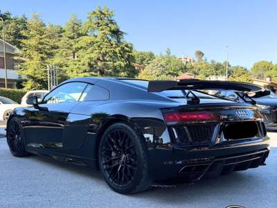 Audi R8 Coupé 5.2 FSI quattro S tronic plus Nero usata Sant'Angelo in vado