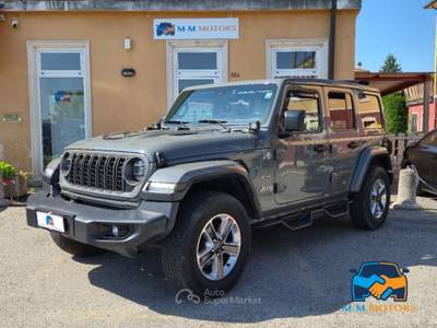 Jeep Wrangler 2.2 mjt Overland Grigio usata vicenza