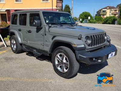 Jeep Wrangler 2.2 mjt Overland Grigio usata vicenza
