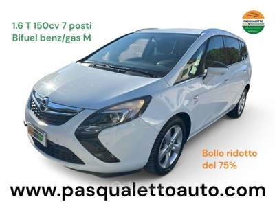 Opel Zafira 7 POSTI GAS M 1.6 T EcoM 150CV Elective Bianco usata VENEZIA