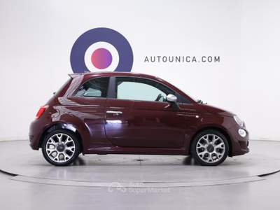 Fiat 500 1.0 HYBRID ROCKSTAR FARI LED NEOPATENTATI TETTO Lilla usata Brescia