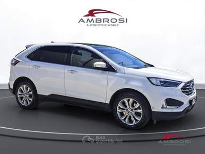Ford Edge 2.0 EcoBlue 150 CV aut. Titanium Bianco usata Corciano