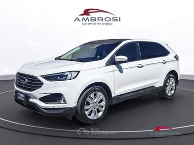 Ford Edge 2.0 EcoBlue 150 CV aut. Titanium Bianco usata Corciano