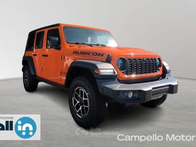 Jeep Wrangler Wrangler Unlimited 2.0 Bz Limited Edition Rubicon Arancione usata Venezia