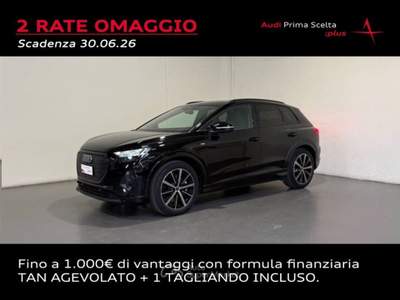 Audi e-tron Q4 45  S-LINE EDITION Argento usata San Fior