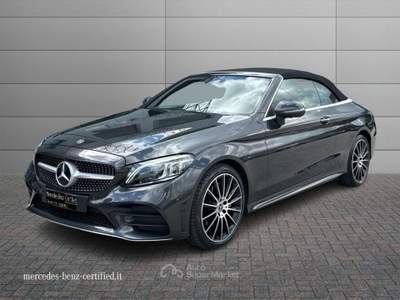 Mercedes-Benz Classe C d 4Matic Auto Cabrio Premium Plus Grigio usata Manocalzati
