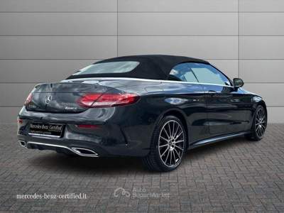 Mercedes-Benz Classe C d 4Matic Auto Cabrio Premium Plus Grigio usata Manocalzati