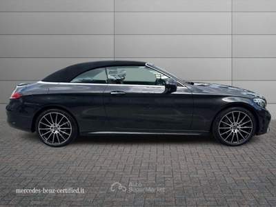 Mercedes-Benz Classe C d 4Matic Auto Cabrio Premium Plus Grigio usata Manocalzati