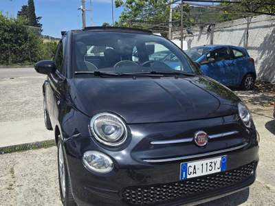 Fiat 500C 1.0 Hybrid Nero usata Castel San Giorgio