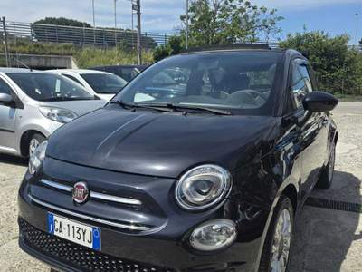 Fiat 500C 1.0 Hybrid Nero usata Castel San Giorgio