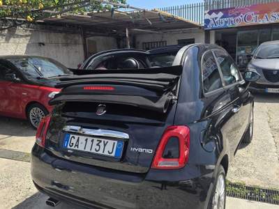 Fiat 500C 1.0 Hybrid Nero usata Castel San Giorgio