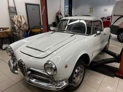 Alfa Romeo Giulia Spider 1600 HARD TOP Bianco usata Bologna