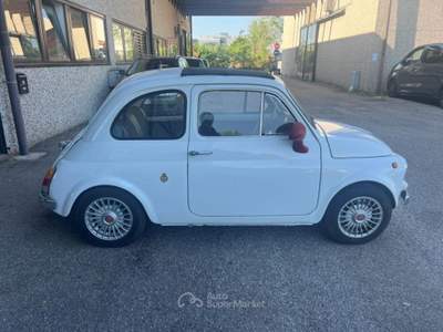 Fiat 500 F 110 stilizzata Abarth iscrittaClub500 Bianco usata Bologna