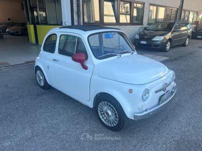 Fiat 500 F 110 stilizzata Abarth iscrittaClub500 Bianco usata Bologna