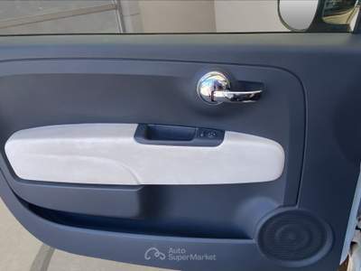 Fiat 500 Fiat 500c – navi, capote elettrica Bianco usata Roma