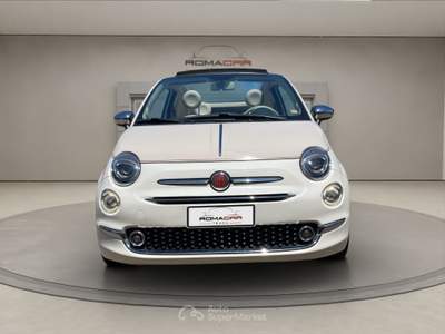 Fiat 500 Fiat 500c – navi, capote elettrica Bianco usata Roma