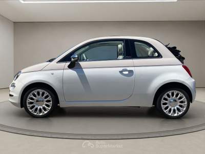 Fiat 500 Fiat 500c – navi, capote elettrica Bianco usata Roma