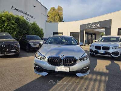 BMW Serie 1 116d d 5p. Business Advantage Argento usata Taranto