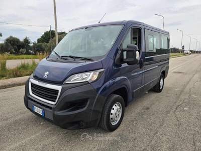 Peugeot Boxer 330 2.0 BlueHDi/110CV PC-TN Combi 9 POSTI Blu/Azzurro usata Maruggio