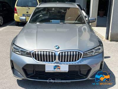 BMW Serie 3 325tds d Touring mhev 48V MSport auto Grigio usata Treviglio