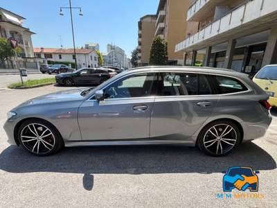 BMW Serie 3 325tds d Touring mhev 48V MSport auto Grigio usata Treviglio
