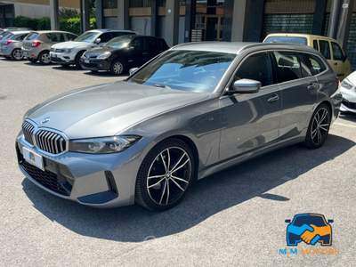 BMW Serie 3 325tds d Touring mhev 48V MSport auto Grigio usata Treviglio