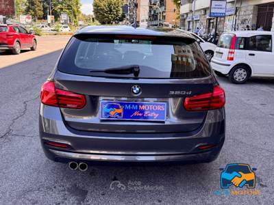 BMW Serie 3 325tds d Touring Business Advantage Grigio usata Roma