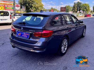 BMW Serie 3 325tds d Touring Business Advantage Grigio usata Roma