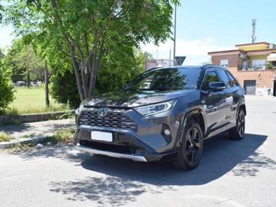Toyota RAV4 2.5 vvt-ie h Black Edition 2wd 218cv e-cvt Grigio usata Roma