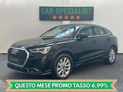 Audi Q3 45 1.4 tfsi e s-tronic LED|CARPLAY|ACC|18' Nero usata Como