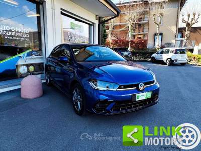 Volkswagen Polo 1.0 TSI R-Line GARANZIA DELLA CASA INCLUSA Blu/Azzurro usata Molteno
