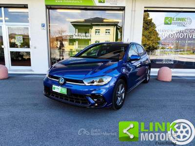 Volkswagen Polo 1.0 TSI R-Line GARANZIA DELLA CASA INCLUSA Blu/Azzurro usata Molteno