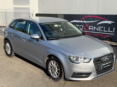 Audi A3 SPB 1.6 TDI ultra Attraction UNICO PROP Argento usata Alessandria