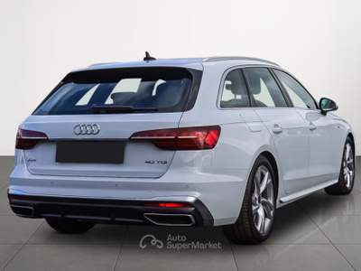 Audi A4 Avant 40 TDI S tronic S line edition Bianco usata Pieve di Cento