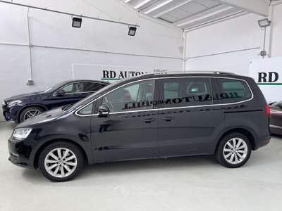 Volkswagen Sharan 2.0 tdi EXECUTIVE ALLSTRAR GANCIO TRAINO ELETTRICO Nero usata Ciserano