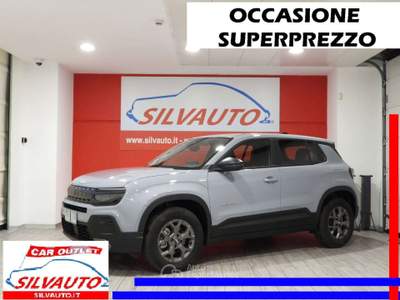 Jeep Avenger 1.2 TURBO E-HYBRID EDCT6 100CV LONGITUDE MY’26 Blu/Azzurro usata Grumello del Monte