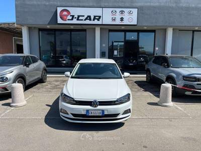 Volkswagen Polo Polo VI 2017 5p 1.0 evo Comfortline 80cv Bianco usata Calerno di Sant'Ilario d'Enza
