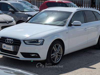 Audi A4 Avant Sportback 2.0 TDI 177CV -LINE Bianco usata Roma