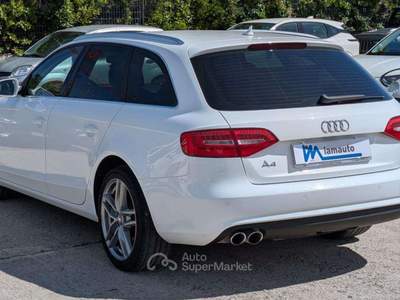 Audi A4 Avant Sportback 2.0 TDI 177CV -LINE Bianco usata Roma
