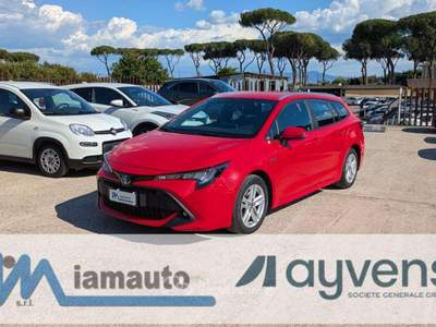 Toyota Corolla Touring Sports 1.8h 122cv(98cv) Bianco usata Roma