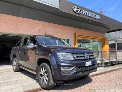Volkswagen Amarok 3.0 V6 TDI 258CV 4MOT. BMT perm. aut. D.C. Highlin Grigio usata Montecrestese