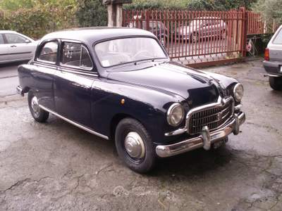 Fiat 1100 B FIAT 1400 berlina 1954 targa ORO ASI Blu/Azzurro usata Trecastagni