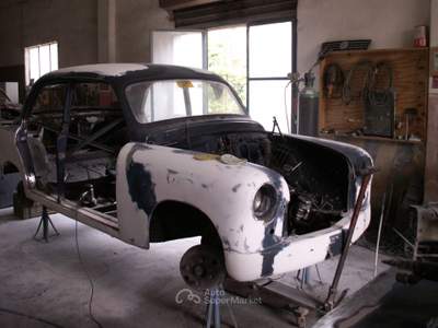 Fiat 1100 B FIAT 1400 berlina 1954 targa ORO ASI Blu/Azzurro usata Trecastagni