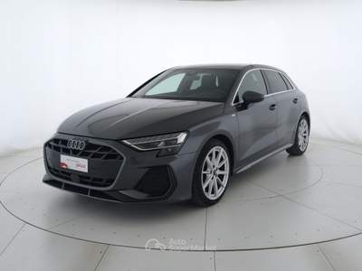 Audi A3 sportback 2.0 tdi s line edition 150cv s-tronic Grigio usata Verona