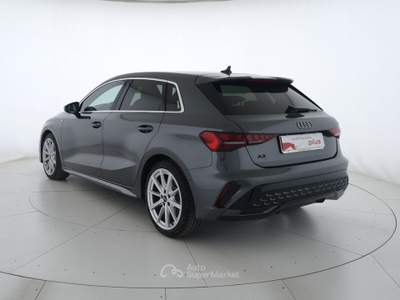 Audi A3 sportback 2.0 tdi s line edition 150cv s-tronic Grigio usata Verona