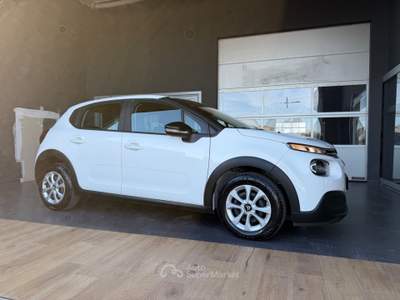 Citroen C3 C3 BlueHDi 100 S&S Van Live 2 POSTI Bianco usata San Michele salentino
