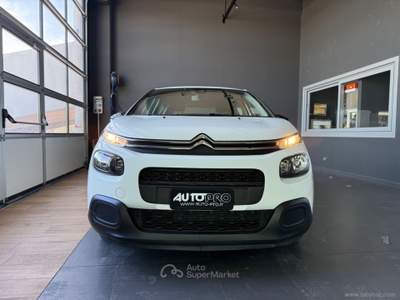 Citroen C3 C3 BlueHDi 100 S&S Van Live 2 POSTI Bianco usata San Michele salentino