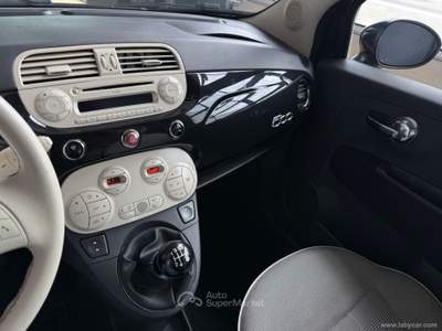 Fiat 500 500 1.2 Lounge Nero usata San Michele salentino