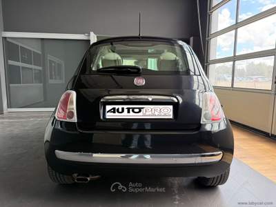 Fiat 500 500 1.2 Lounge Nero usata San Michele salentino