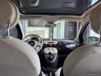 Fiat 500 500 1.2 Lounge Nero usata San Michele salentino